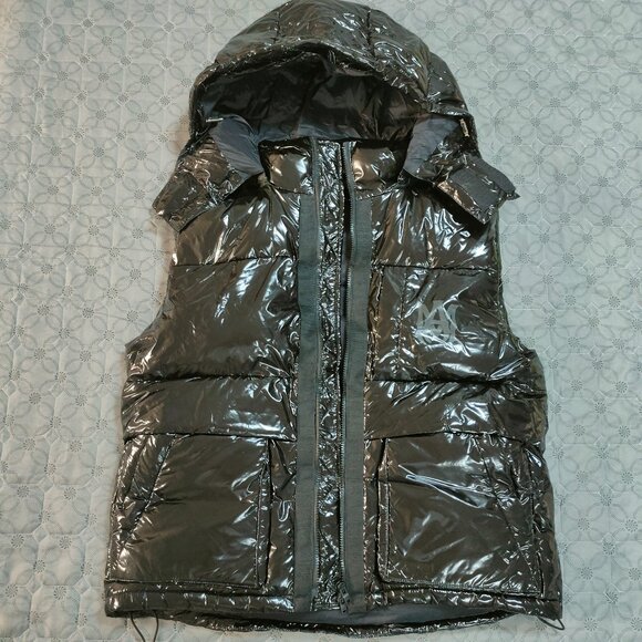 Amiri Other - Amiri Shiny Down Gilet Puffer Vest Black Size XL